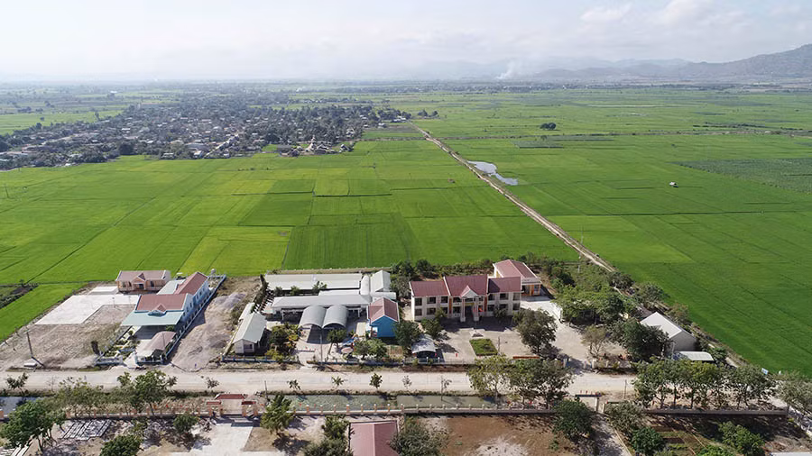 Bộ mặt nông thôn Ia Piar đang khởi sắc từng ngày. Ảnh: Quang Tấn