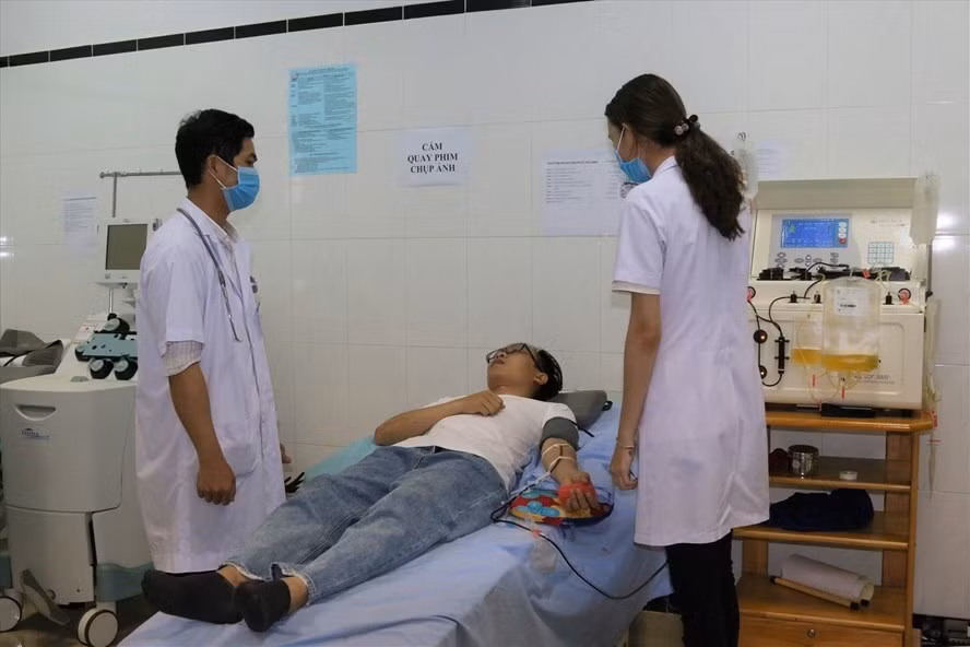 Bệnh viện Đa khoa vùng Tây Nguyên đã chuẩn bị nhân lực, vật tư y tế để đề phòng dịch sốt xuất huyết bùng phát mạnh trong những tháng sắp tới. Ảnh: Bảo Trung