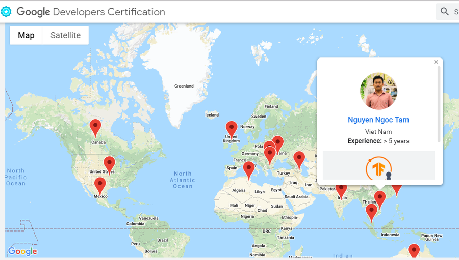 Kỹ sư phần mềm của FPT Software được vinh danh trên bản đồ công nghệ của Google.