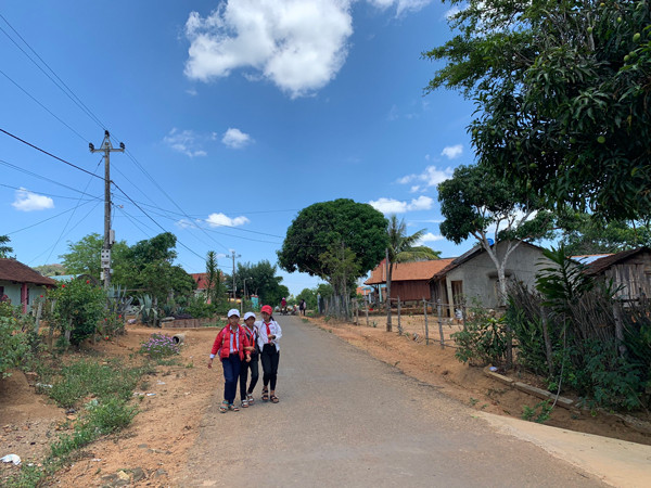 Một góc xã Sơn Lang (huyện Kbang) hôm nay. Ảnh: P.L