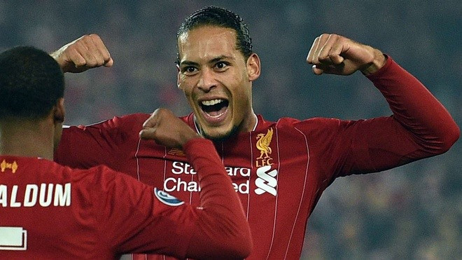  Virgil Van Dijk giúp Liverpool gặt hái nhiều thành công. Ảnh Getty