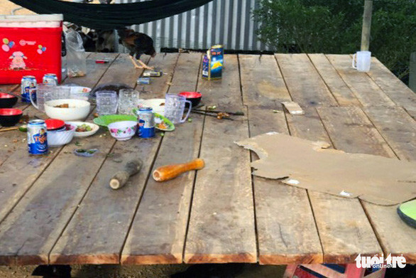 Hiện trường vụ án - Ảnh: NG. HƯNG