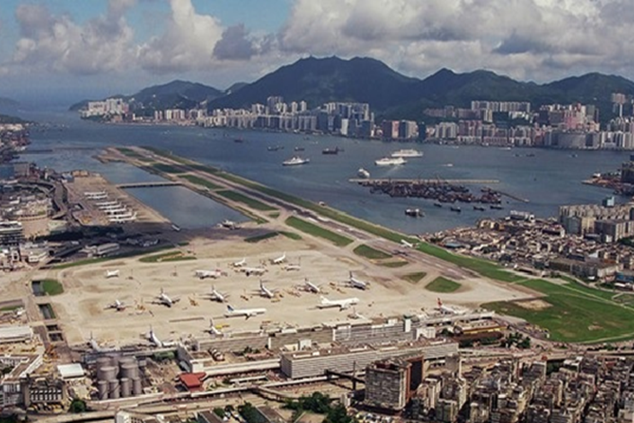 Khu đô thị gần sân bay đang ngày càng phát triển