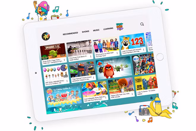 YouTube Kids tiếp tục mở rộng sự xuất hiện trên nền tảng thiết bị mới ẢNH: YOUTUBE
