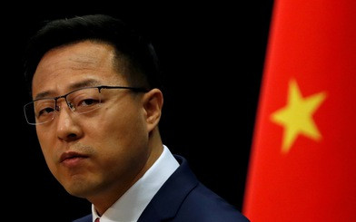  Người phát ngôn Bộ Ngoại giao Trung Quốc Triệu Lập Kiên khẳng định Mỹ cần hợp tác với Trung Quốc để thiết lập quan hệ ổn định giữa hai nước - Ảnh: REUTERS