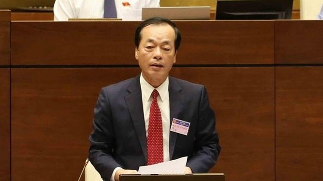 Chiều 23.5, Bộ trưởng Bộ Xây dựng Phạm Hồng Hà sẽ báo cáo thêm và làm rõ một số vấn đề đại biểu Quốc hội nêu về dự án Luật sửa đổi, bổ sung một số điều của Luật Xây dựng. Ảnh: Quốc hội.