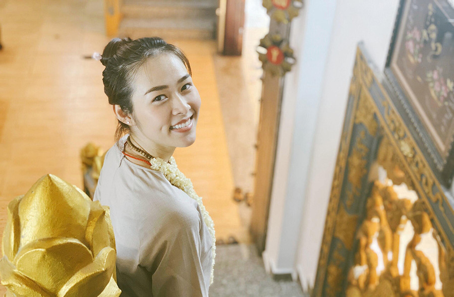 Với nữ diễn viên, được góp sức cho các chương trình thiện nguyện là niềm vui.