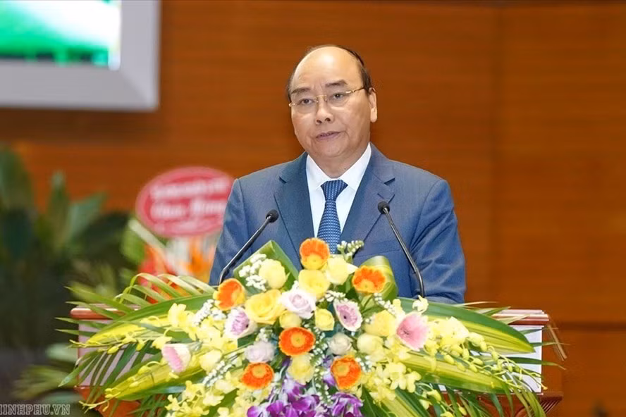 Thủ tướng Chính phủ Nguyễn Xuân Phúc. Ảnh VGP Thủ tướng Chính phủ Nguyễn Xuân Phúc. Ảnh VGP