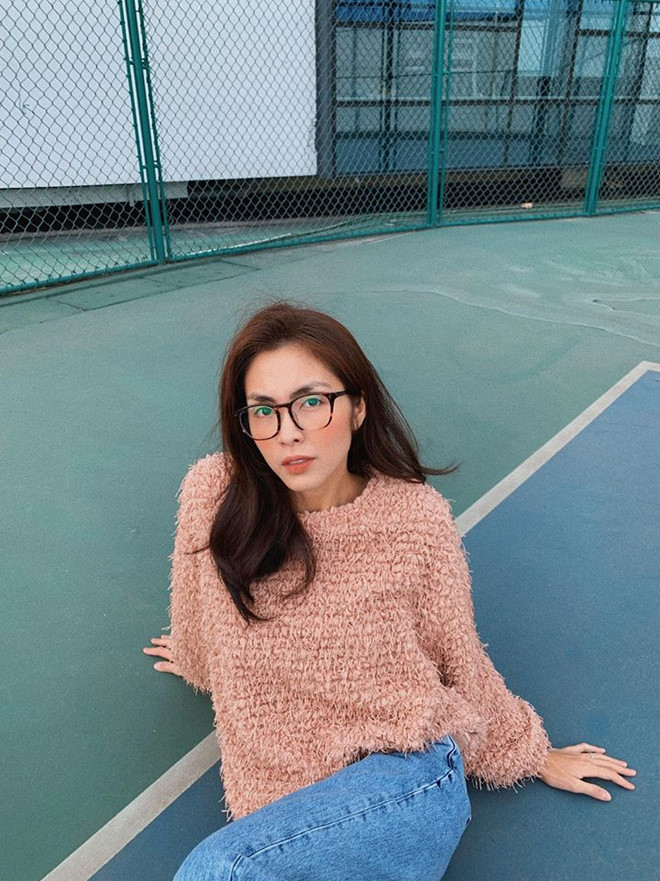 Trước đó, bức ảnh với gương mặt hốc hác của nữ diễn viên từng khiến người hâm mộ không khỏi lo lắng ẢNH: FBNV