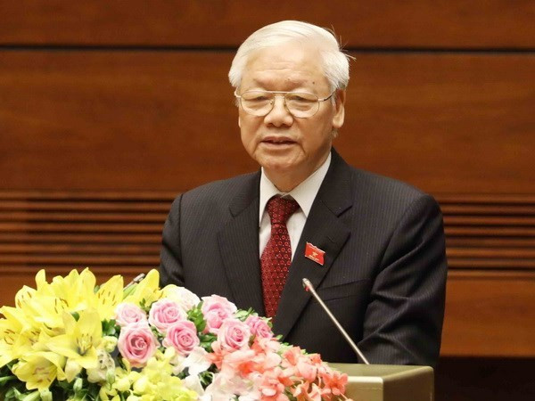 Tổng Bí thư, Chủ tịch nước Nguyễn Phú Trọng. (Ảnh: Phương Hoa/TTXVN) Tổng Bí thư, Chủ tịch nước Nguyễn Phú Trọng. (Ảnh: Phương Hoa/TTXVN)