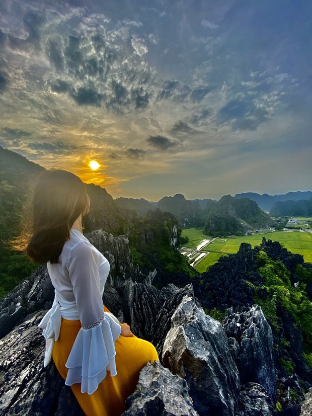 Đỉnh Ngọa Long. (Ảnh: CTV/Vietnam+)