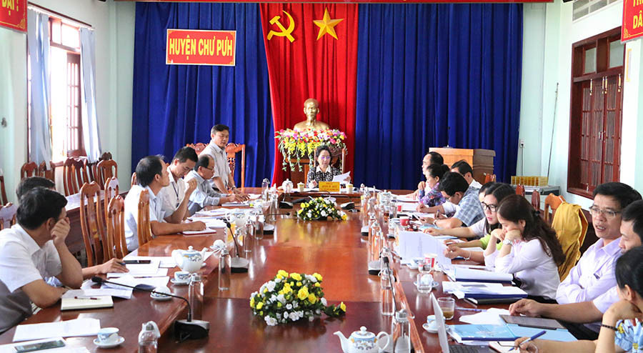 Quang cảnh buổi giám sát. Ảnh: Quang Tấn