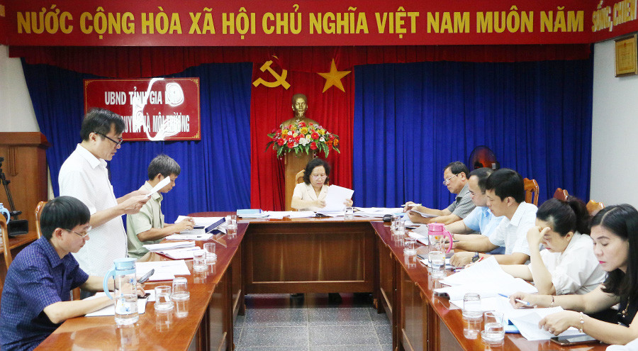 Quang cảnh buổi giám sát. Ảnh: Quang Tấn Quang cảnh buổi giám sát. Ảnh: Quang Tấn