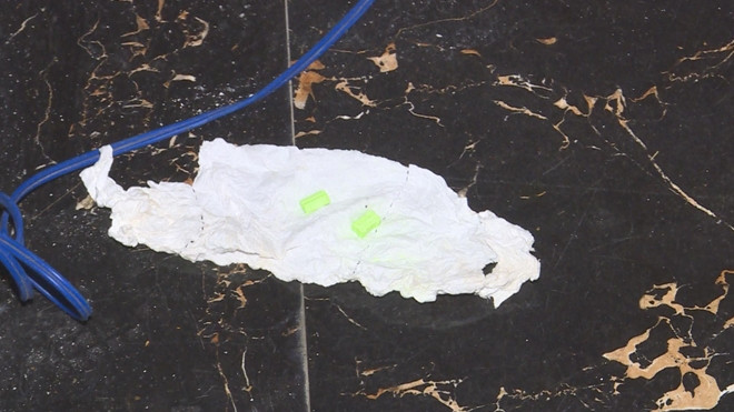 Một số chất ma túy được thu giữ tại hiện trường