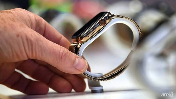 Đồng hồ thông minh Apple Watch. (Nguồn: AFP)