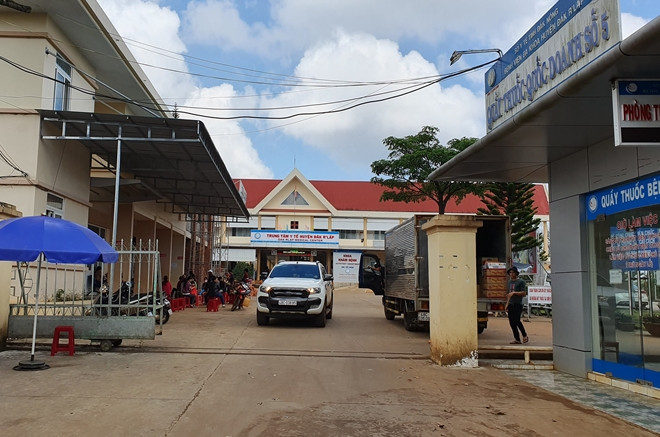 Trung tâm Y tế huyện Đắk R'lấp, nơi để xảy ra hàng loạt sai phạm