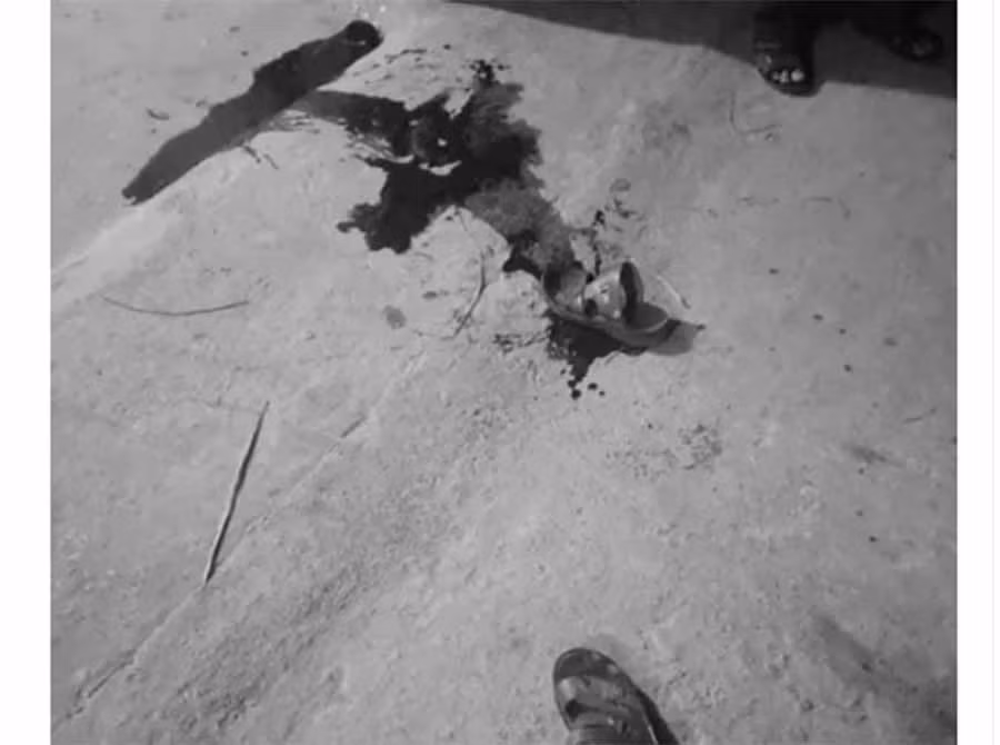 Hiện trường nơi xảy ra vụ việc - Ảnh: N. Tú