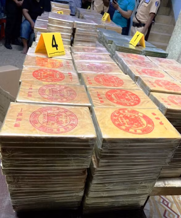 Số lượng ma túy rất lớn thu giữ được - Ảnh A.X. Số lượng ma túy rất lớn thu giữ được - Ảnh A.X.