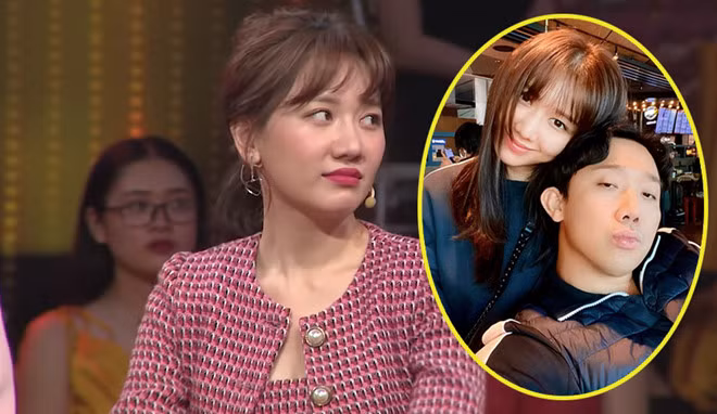 Hari Won thoải mái chia sẻ về cuộc sống hôn nhân trên sóng truyền hình. ẢNH: CHỤP MÀN HÌNH/FBNV