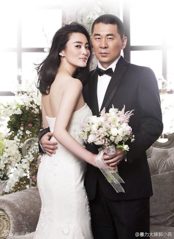 Năm 2006 mỹ nhân Tưởng Cần Cần kết hôn với Trần Kiến Bân. Ảnh: Weibo