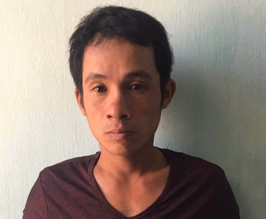 Đối tượng Nguyễn Đức Tuấn đã bị bắt giữ. Ảnh: Văn Ngọc 