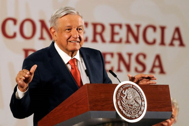 Tổng thống Mexico Andres Manuel Lopez Obrador. (Nguồn: Getty Images)  Tổng thống Mexico Andres Manuel Lopez Obrador. (Nguồn: Getty Images)