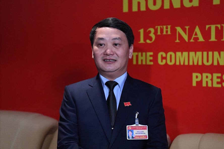  Ông Hầu A Lềnh, Uỷ viên Trung ương Đảng, Phó Chủ tịch, Tổng Thư ký Uỷ ban Trung ương MTTQ Việt Nam. Ảnh: N.T.