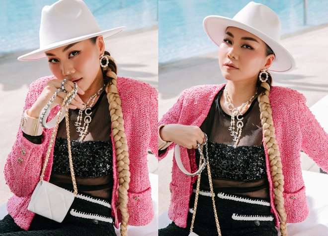 Thanh Hằng khoe thần thái sắc lạnh, cuốn hút trong thiết kế xuyên thấu gợi cảm ẢNH: NVCC