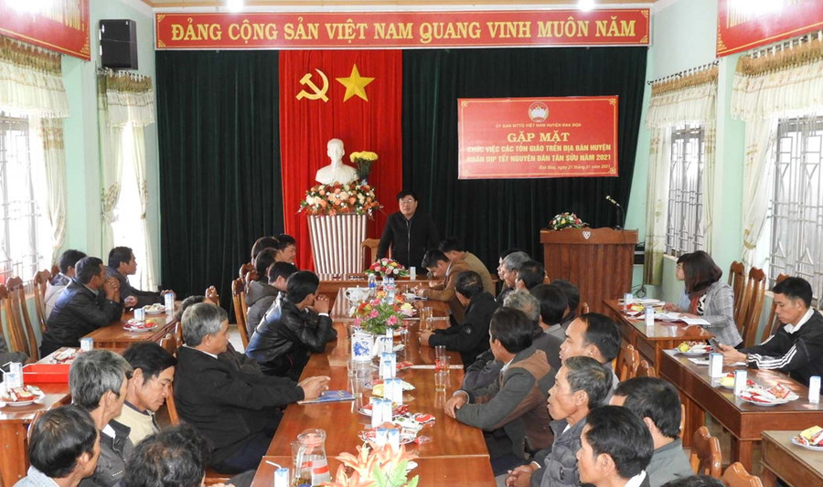 Quang cảnh buổi gặp mặt. Ảnh: Thanh Nhật Quang cảnh buổi gặp mặt. Ảnh: Thanh Nhật