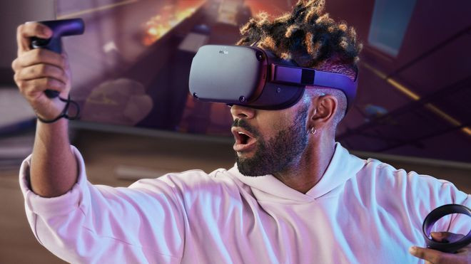 Apple muốn cạnh tranh với dòng sản phẩm Oculus Quest của Facebook ẢNH: FACEBOOK