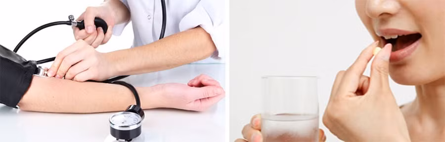 Theo dõi sức khỏe thường xuyên giúp hạn chế những hậu quả xấu của bệnh cao huyết áp. Đồ họa: Hồng Nhật