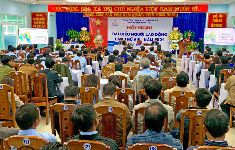 Hội nghị đại biểu người lao động và triển khai nhiệm vụ năm 2021