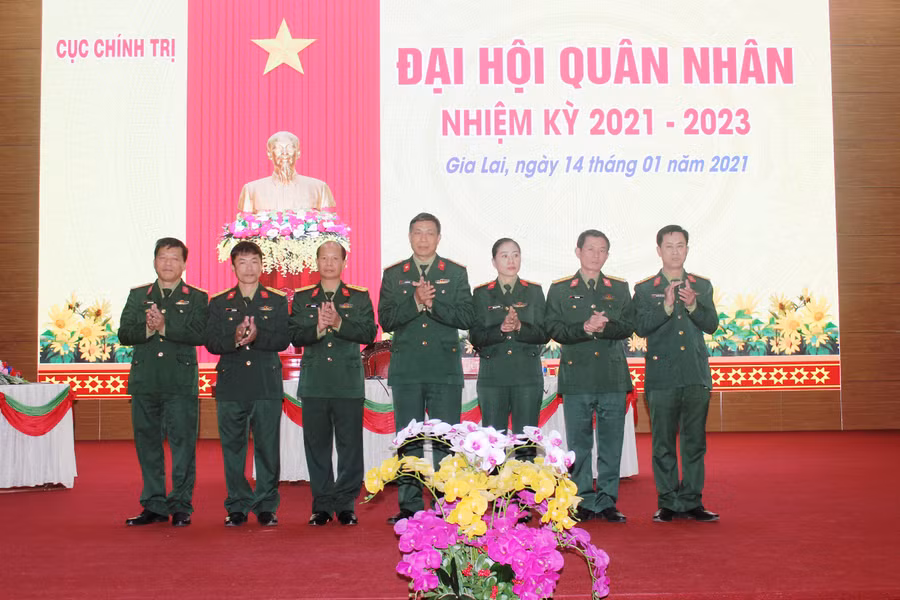  Hội đồng Quân nhân Cục Chính trị, Quân đoàn 3 ra mắt. Ảnh: Vĩnh Hoàng