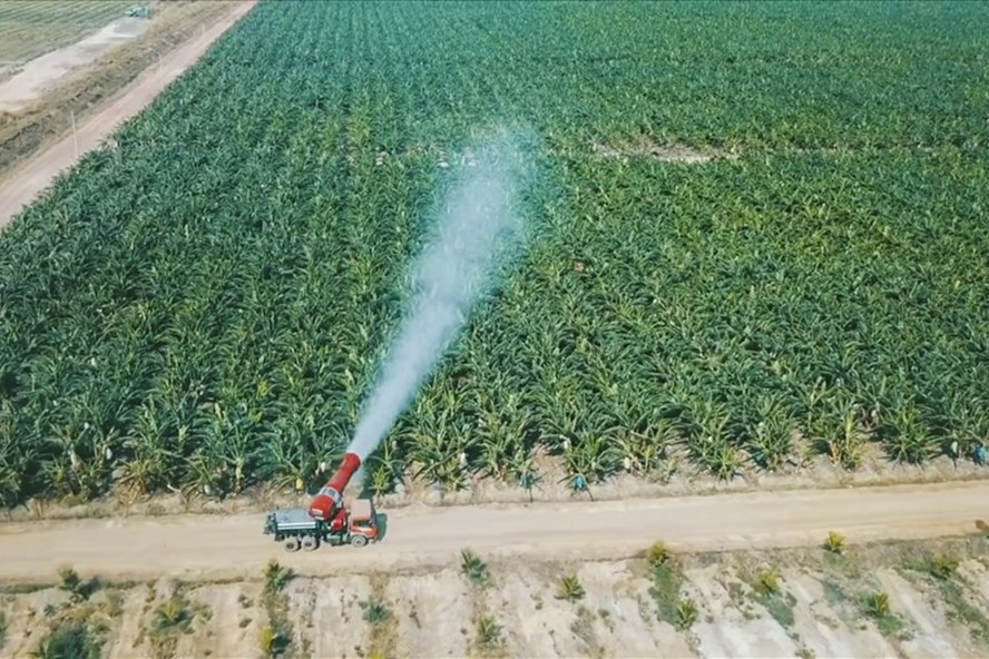 Thiết bị phun tự động. Ảnh TC Thiết bị phun tự động. Ảnh TC