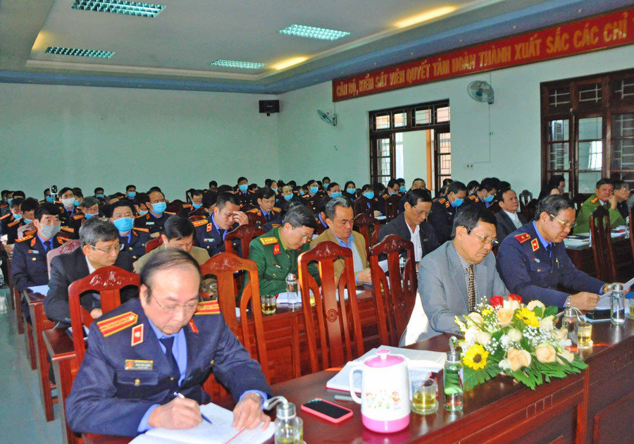 Quang cảnh buổi hội nghị. Ảnh: R'Ô Hok
