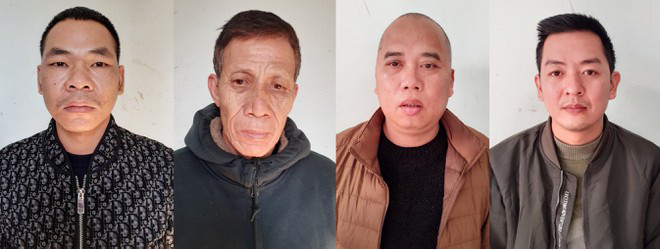 Một số bị can tại cơ quan công an Một số bị can tại cơ quan công an