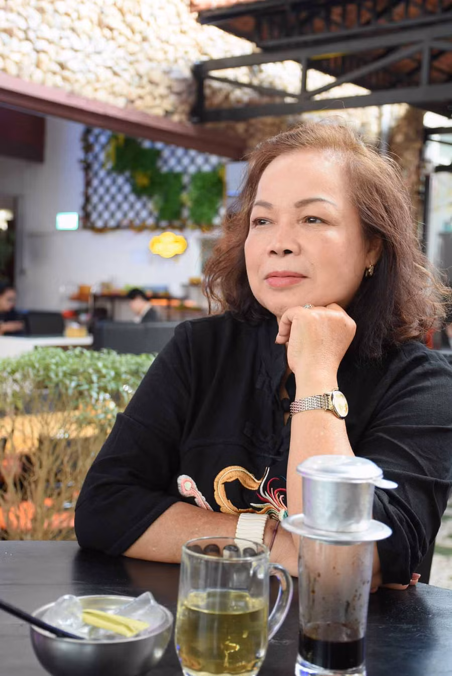 Nghệ sĩ Nhân dân Rơchăm Phiang. Ảnh: Phương Duyên Nghệ sĩ Nhân dân Rơchăm Phiang. Ảnh: Phương Duyên