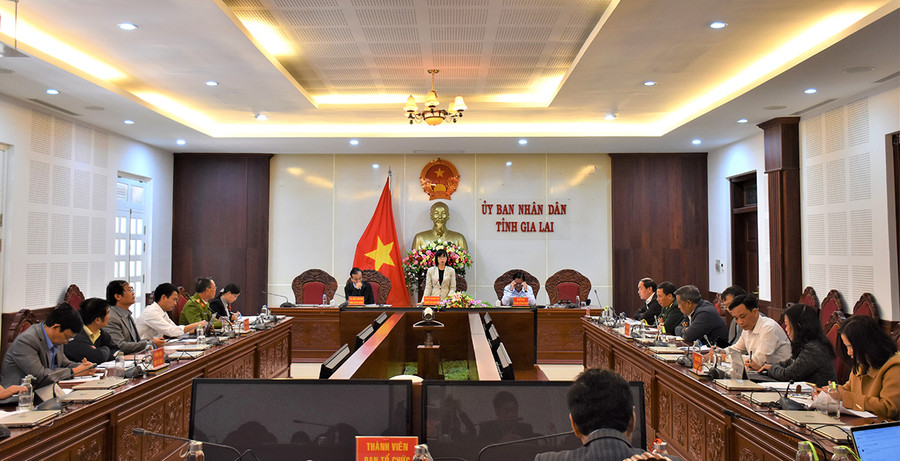  Quang cảnh cuộc họp. Ảnh: Trần Dung