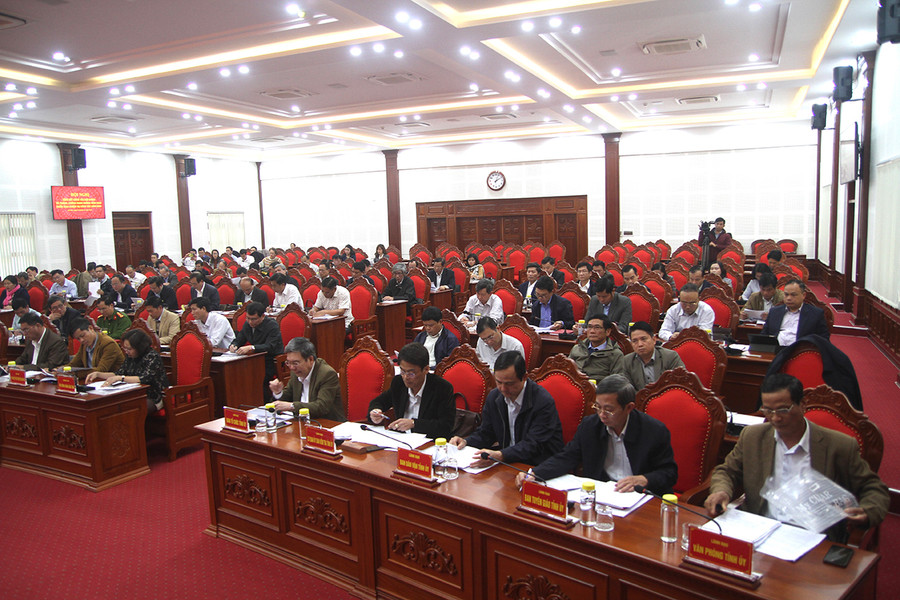 Các đại biểu tham dự hội nghị. Ảnh: Văn Ngọc Các đại biểu tham dự hội nghị. Ảnh: Văn Ngọc