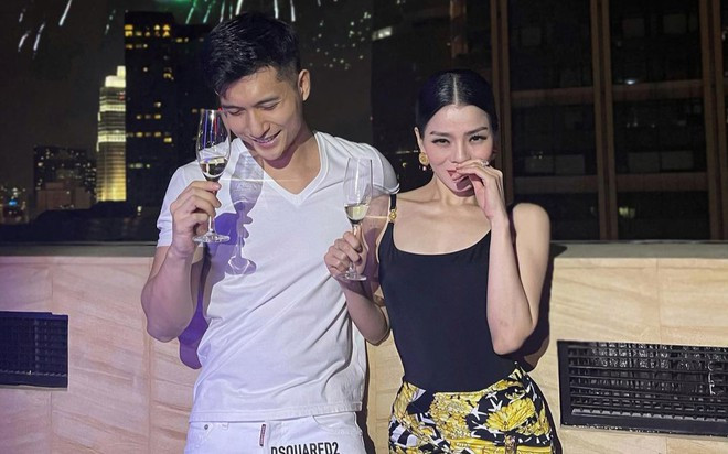 Khoảnh khắc tình tứ của Lệ Quyên và Lâm Bảo Châu. ẢNH: INSTAGRAM NV Khoảnh khắc tình tứ của Lệ Quyên và Lâm Bảo Châu. ẢNH: INSTAGRAM NV