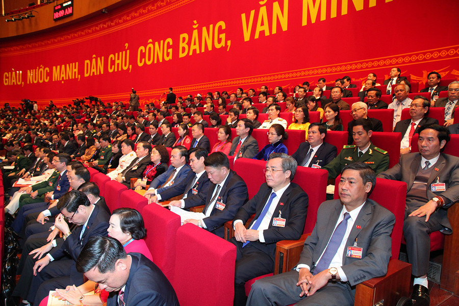 Các đại biểu tham dự Đại hội. Ảnh: Phương Dung Quang cảnh bên trong hội trường Đại hội. Ảnh: Phương Dung