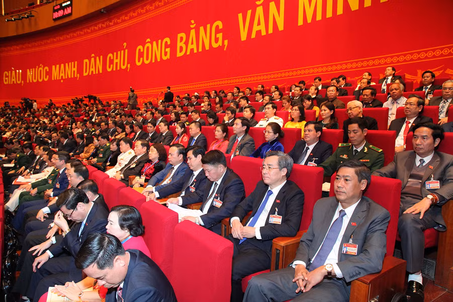 Quang cảnh bên trong hội trường Đại hội. Ảnh: Phương Dung