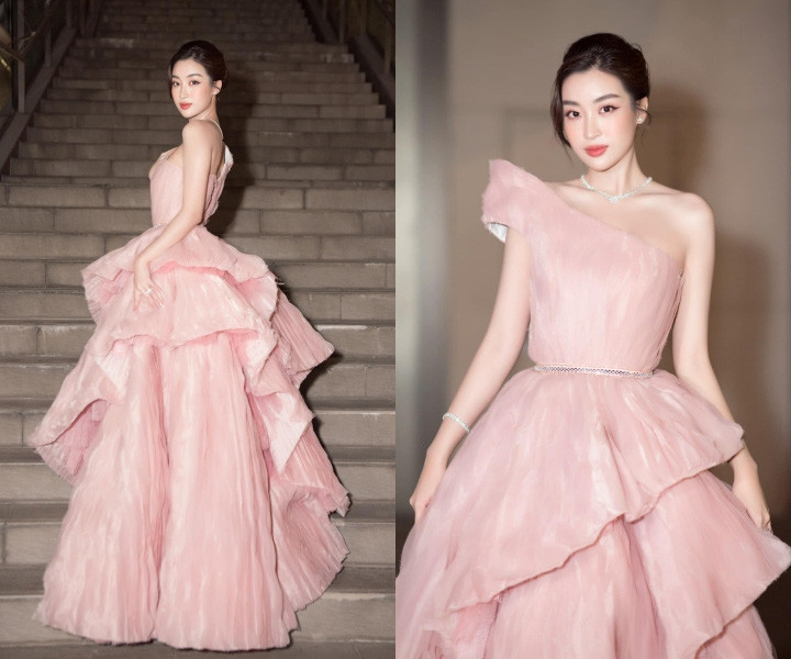 Ngoài ca sĩ Thủy Tiên, Đỗ Mỹ Linh ghi điểm trong mắt fan khi hóa nàng công chúa bước ra từ cổ tích.