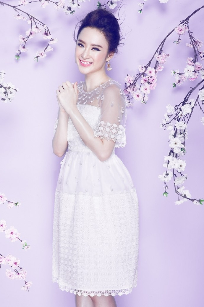 Angela Phương Trinh sinh năm 1995, từ nhỏ nổi tiếng với các phim Mùi ngò gai, Bà mẹ nhí... Sau phim Sứ mệnh trái tim (năm 2016), cô ít đóng phim vì chưa tìm được kịch bản phù hợp. Ảnh: NSCC.