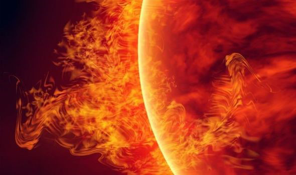 Bão mặt trời giải phóng hàng triệu hạt mỗi giờ hướng thẳng về phía Trái đất