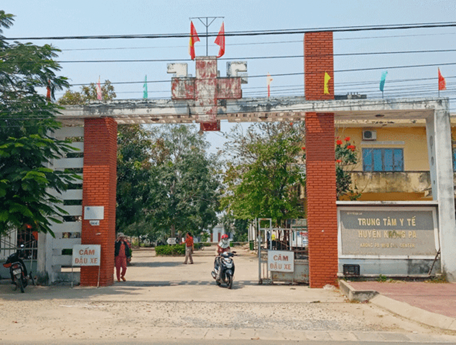Hia đã 2 lần được Công an huyện Krông Pa đưa đi cấp cứu ở Trung tâm Y tế huyện (1)