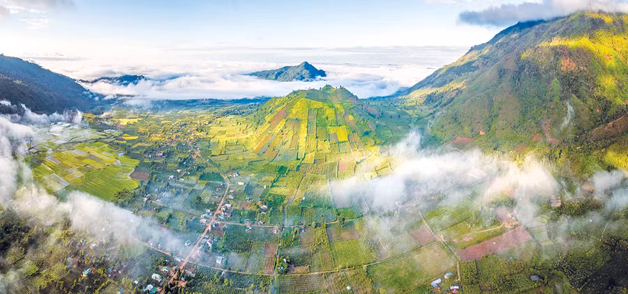  Núi lửa Chư Đang Ya (huyện Chư Păh). Ảnh: Phan Nguyên