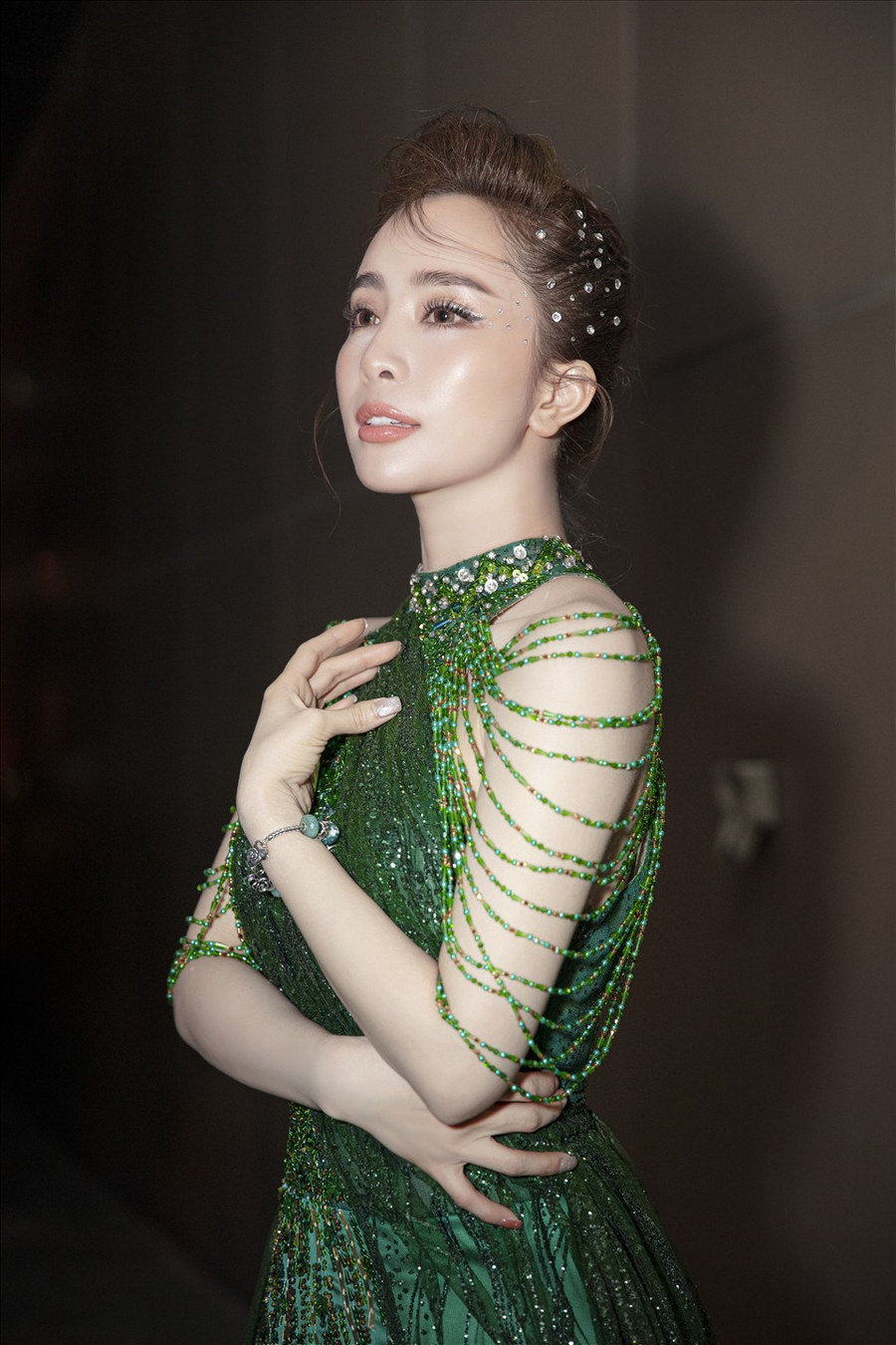 Đó cũng là một trong những lý do giúp cô trở thành một trong những gương mặt đắt giá tham dự sự kiện. Ảnh: Tiên Nguyễn