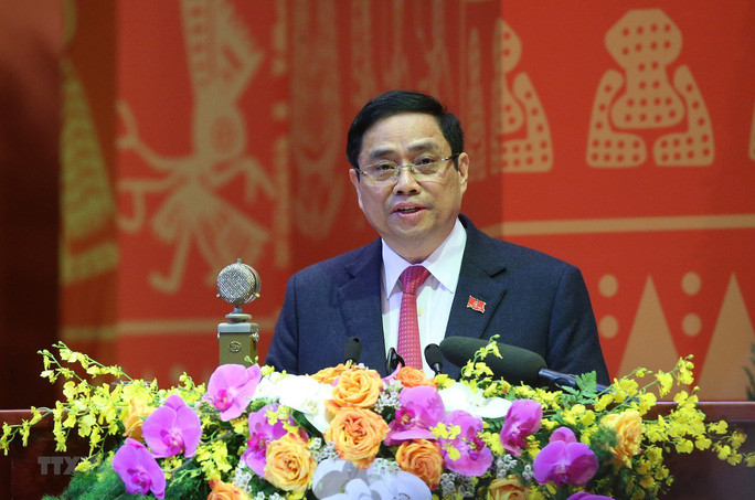  Ông Phạm Minh Chính, Ủy viên Bộ Chính trị, Bí thư Trung ương Đảng, Trưởng ban Tổ chức Trung ương, tại phiên trù bị