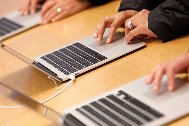 MacBook Air thế hệ mới sẽ mang đến thay đổi về thiết kế ẢNH: AFP